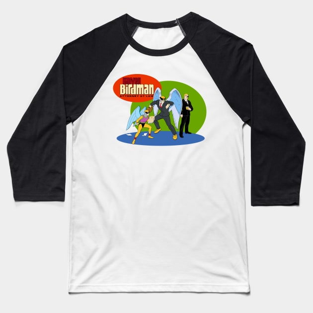 Harvey Birdman Baseball T-Shirt by BigOrangeShirtShop